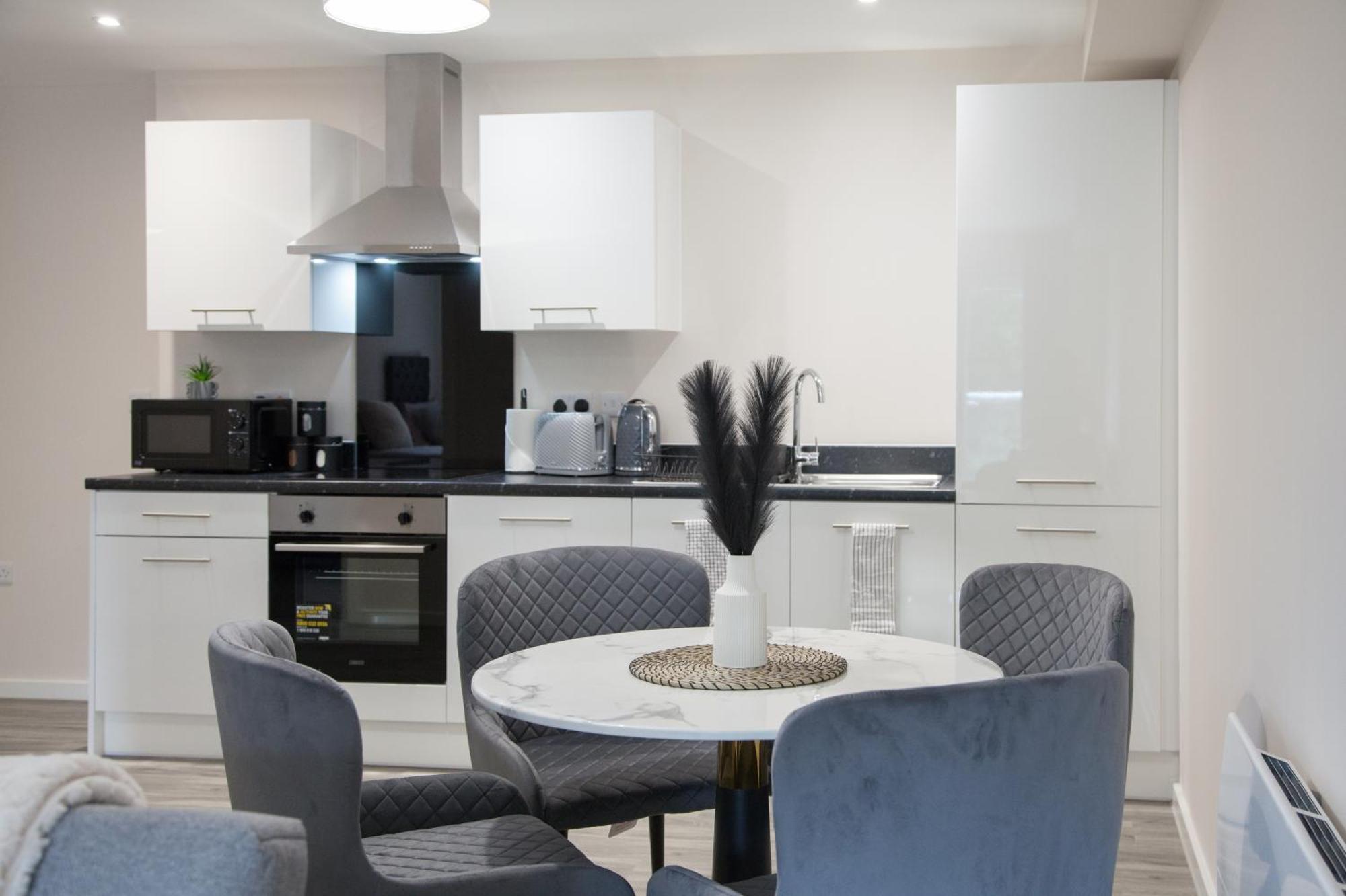 Modern 2Bd Apartment In Manchester City Exterior photo