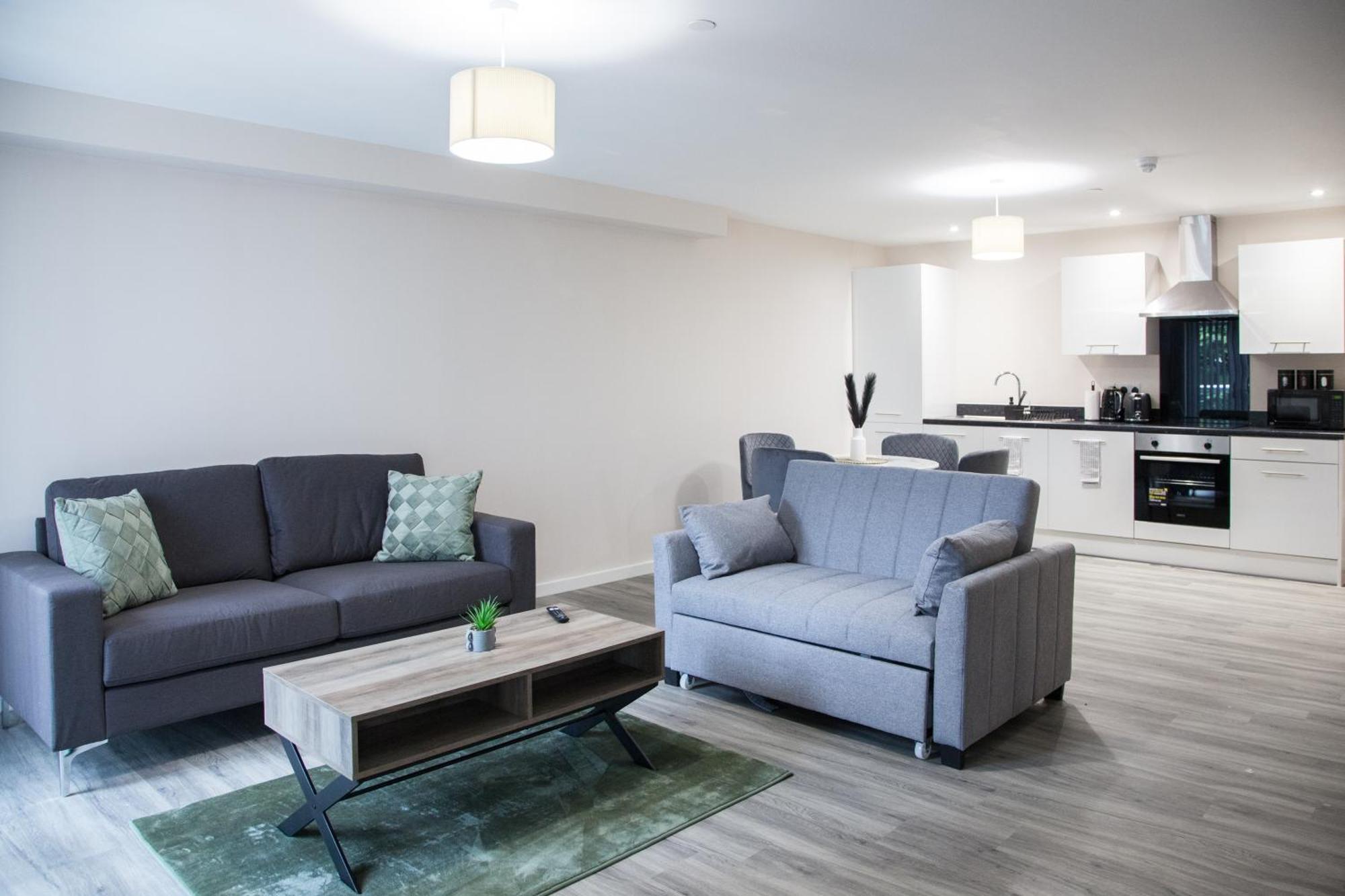 Modern 2Bd Apartment In Manchester City Exterior photo